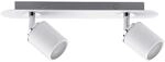 Paulmann 66718 Spotlight Tube IP44 max 2x10W GU10 Wei&szlig;/Chrom 230V Metall 667.18