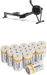 Ruderger&auml;t Concept2 Indoor Rower 2711 mit Amazon Basics Batterien