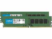 Crucial RAM 8GB (2x4GB) DDR4 2400MHz CL17 Desktop Arbeitsspeicher Kit...