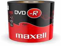 Maxell 275733 DVD-R Rohlinge (16x Speed, 4,7GB, 100er Shrink) 100 Disk - Shrink