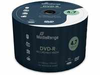 MediaRange DVD-R 4.7Gb|120Min 16x Speed, Cake 50