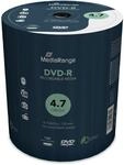 MediaRange DVD-R 4.7GB|120min 16-fache Schreibgeschwindigkeit, 100er Pack, MR442