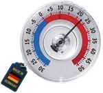 TFA Dostmann Twatcher Fensterthermometer, 14.6009.30, au&szlig;en, wetterfest, analoges