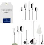 Villeroy & Boch - NewWave Tafelbesteck 70-teilig Silber, Sp&uuml;lmaschinenfest,...