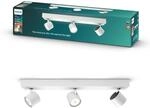 Philips Star Dimmbarer LED Spotleuchte, 3 x 4,5W, Instant Start Deckenleuchte mit