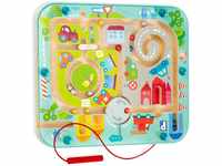 Haba 301056 - Magnetspiel Stadtlabyrinth, pädagogisches Holzspielzeug für...