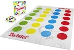 Hasbro Gaming Twister Spiel, Partyspiel f&uuml;r Familien und Kinder, Twister Spiel...