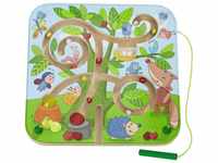 Haba 301057 - Magnetspiel Baumlabyrinth, pädagogisches Holzspielzeug für...