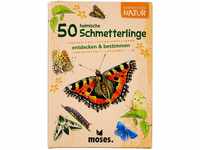 moses. Expedition Natur - 50 heimische Schmetterlinge| Bestimmungskarten im Set...