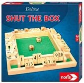 noris 606108013 606108013-Deluxe Shut The Box, Spieleklassiker, Mehrfarbig