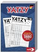 Noris 606194320 - Yatzy, Spielblock im Maxi-Format