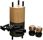 BestSaller 3030 'SUPER SIX' Holz, auch f&uuml;r Reise & Camping, 36 Spielst&auml;bchen...