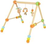 Bieco Spieltrapez h&ouml;henverstellbar | Spielbogen Baby Holz | Spielebogen Holz Baby 
