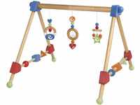 roba Baby Spielbogen aus Holz mit Ring, Kugel & Form Anhängern - Activity...