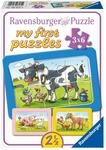 Ravensburger Kinderpuzzle - 06571 Gute Tierfreunde - My First Puzzle mit 3x6...