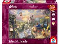 Schmidt Spiele Puzzle 59475 - Thomas Kinkade, Disney Die Schöne und das Biest,...