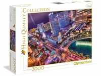 Clementoni 32555 Las Vegas – Puzzle 2000 Teile ab 9 Jahren, buntes