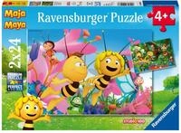 Ravensburger Puzzle Die kleine Biene Maja - 2x24 Teile Puzzle ab 4 Jahre