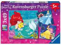 Ravensburger Kinderpuzzle - 09350 Abenteuer der Prinzessinnen - Puzzle für...