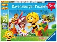Ravensburger Kinderpuzzle - 07594 Biene Maja auf der Blumenwiese - Puzzle f&uuml;r...