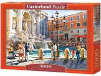 Castorland C-300389-2 The Trevi Fountain Puzzle, bunt
