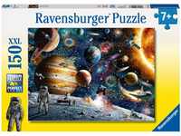 Ravensburger Kinderpuzzle - 10016 Im Weltall - Weltraum-Puzzle für Kinder ab 7