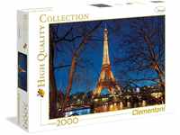 Clementoni 32554 Paris – Puzzle 2000 Teile ab 9 Jahren, buntes...