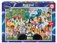 Educa - Puzzle 1000 Teile für Erwachsene | Disney Welt, 1000 Teile Puzzle für