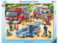 Ravensburger Kinderpuzzle - 06144 Spannende Berufe - Rahmenpuzzle für Kinder...