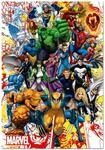 Educa - Puzzle 500 Teile f&uuml;r Erwachsene | Marvel Super Heroes, 500 Teile...