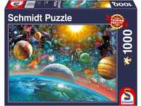 Schmidt Spiele 58176 Weltall, Outer Space, 1000 Teile Puzzle