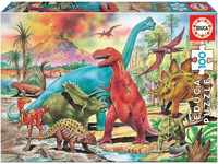 Educa - Puzzle 100 Teile | Dinosaurier, 100 Teile Puzzle für Kinder ab 6...