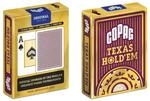 COPAG Texas Hold'Em Pokerkarten Plastik rot - Einzel-Kartendeck, 2 gro&szlig;e...