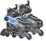 HUDORA Patines de ruedas Leon negro/azul - Patines para ni&ntilde;os / adolescentes y