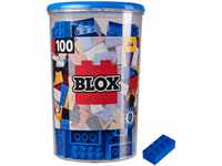Simba 104118906 - Blox, 100 blaue Bausteine für Kinder ab 3 Jahren, 8er Steine,