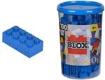Simba 104118906 - Blox, 100 Blaue Bausteine f&uuml;r Kinder ab 3 Jahren, 8er Steine,