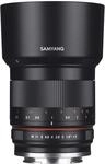 Samyang MF 50mm F1.2 APS-C Sony E schwarz - manuelles Foto Objektiv mit 50mm