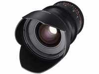 Samyang 24/1,5 Objektiv Video DSLR II Sony E manueller Fokus Videoobjektiv 0,8