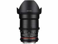 SAMYANG 7809 35/1,5 Objektiv Video DSLR II Nikon F manueller Fokus...