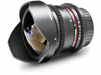 Walimex Pro 8mm 1:3,8 VDSLR Fish-Eye II Objektiv Foto&Video für Nikon F