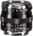 ZEISS Ikon Planar T* ZM 2/50 Standard-Kameraobjektiv f&uuml;r Leica M-Mount