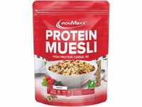 IronMaxx Protein Müsli - Banane 550g Beutel | Veganes High Protein Müsli
