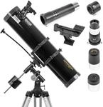 Omegon Teleskop N 130/920 EQ-2 | EQ-2 Montierung | f&uuml;r Einsteiger in die