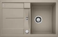 BLANCO METRA 45 S | Granitsp&uuml;le aus SILGRANIT tartufo | Einbauart: Einbau von Oben 