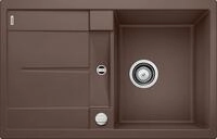 BLANCO METRA 45 S | Granitsp&uuml;le aus SILGRANIT cafe | Einbauart: Einbau von Oben 