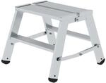 Stufen-Stehpodest klappbar, beidseitig begehbar, 2x2 Stufen - 50094