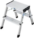 KRAUSE Doppel-Klapptritt Treppy, 2 x 2 Stufen, 130013
