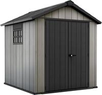 Keter Ger&auml;tehaus Oakland 757, Grau, 8,4m&sup3;, Au&szlig;enma&szlig;e B/T/H: 230 x 223,8 x 242 cm,
