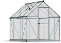 Canopia by Palram Gew&auml;chshaus klein Mythos 6x8 Treibhaus 247x185 cm Aluminium...