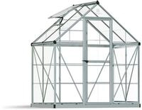Canopia by Palram Gew&auml;chshaus klein Harmony 6x4 Treibhaus 185x126 cm Silber